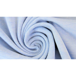 Bio Jersey Lillestoff - Uni hellblau meliert